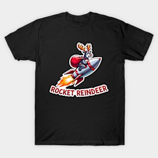 Rocket Reindeer - A Space Adventure T-Shirt